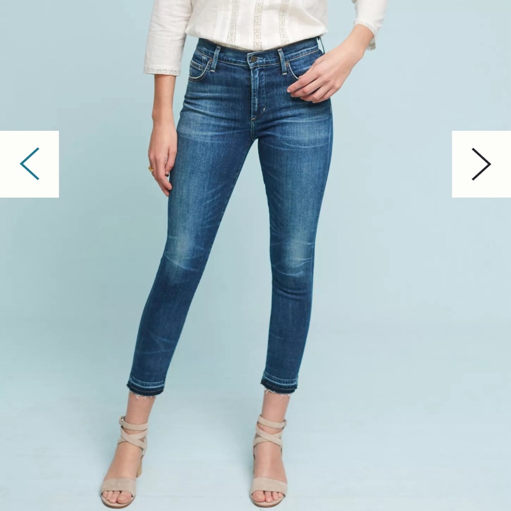 Citizens of Humanity Rocket Crop High-Rise Skinny Jeans - Picture 8 of 10